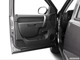  Inside of driver's side open door, window open photo